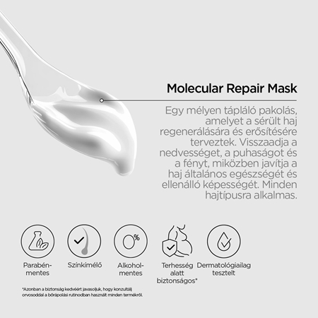 Revox B77 PLEX Molecular Repair Mask öblítést nem igénylő megújító pakolás hajra
