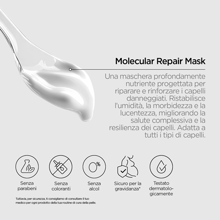 Revox B77 PLEX Molecular Repair Mask maschera ristrutturante senza risciacquo per capelli