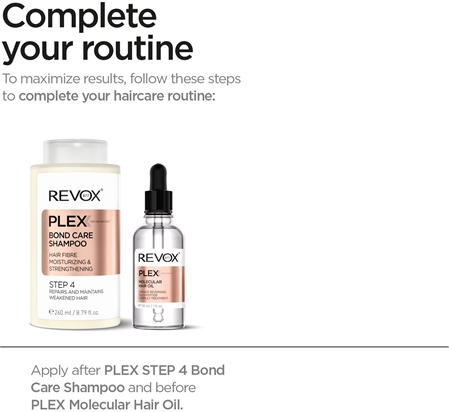 Revox B77 PLEX Molecular Repair Mask regenererande leave-in inpackning för hår