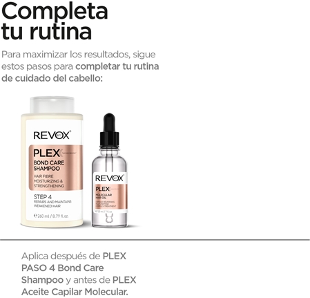 Revox B77 PLEX Molecular Repair Mask mascarilla regeneradora sin aclarado para cabello
