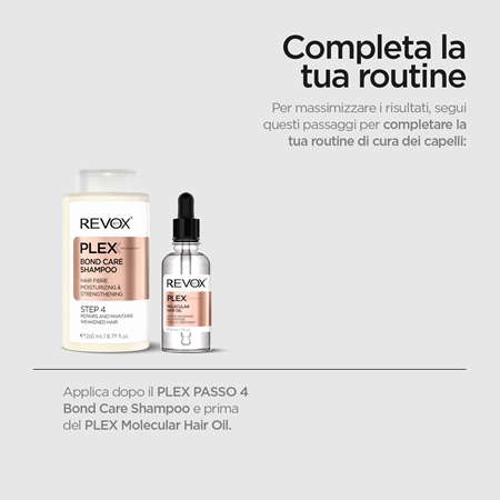 Revox B77 PLEX Molecular Repair Mask maschera ristrutturante senza risciacquo per capelli