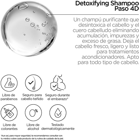 Revox B77 PLEX Detoxifying Shampoo. Step 4D champú desintoxicante
