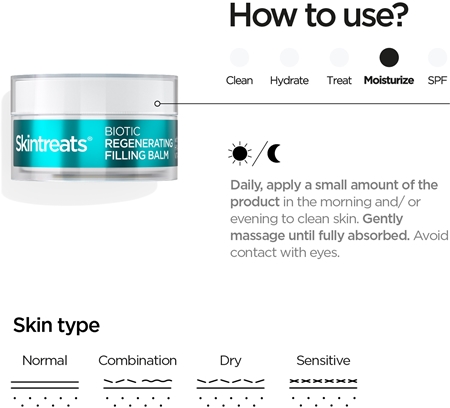 Revox B77 Skintreats Biotic Regenerating Filling Balm регенериращ балсам за подхранване и хидратация