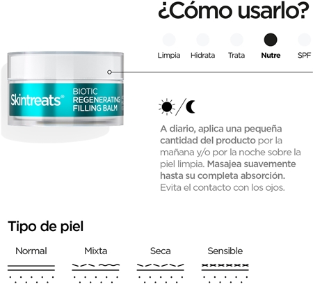 Revox B77 Skintreats Biotic Regenerating Filling Balm bálsamo regenerador nutrición e hidratación