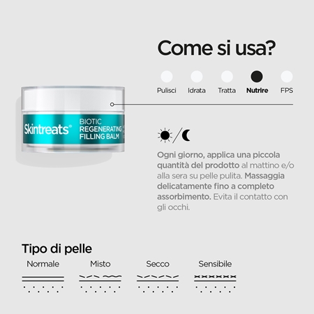 Revox B77 Skintreats Biotic Regenerating Filling Balm balsamo rigenerante nutriente e idratante