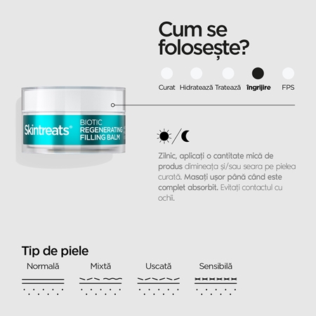 Revox B77 Skintreats Biotic Regenerating Filling Balm balsam regenerator nutritie si hidratare