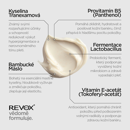 Revox B77 Skintreats Biotic Revitalising Radiance Cream revitalizační krém pro rozjasnění pleti