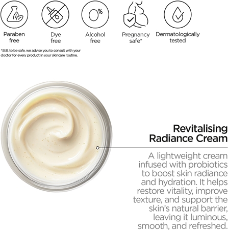 Revox B77 Skintreats Biotic Revitalising Radiance Cream ревитализиращ крем за озаряване на лицето