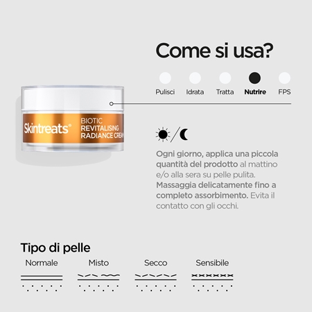 Revox B77 Skintreats Biotic Revitalising Radiance Cream crema rivitalizzante illuminante