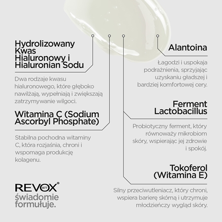 Revox B77 Skintreats Biotic Rehydrating Plumping Jelly nawilżający żel do twarzy
