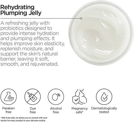 Revox B77 Skintreats Biotic Rehydrating Plumping Jelly hydrating face gel
