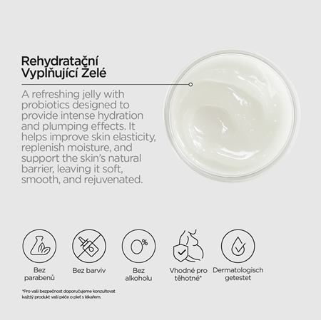 Revox B77 Skintreats Biotic Rehydrating Plumping Jelly hydratační pleťový gel