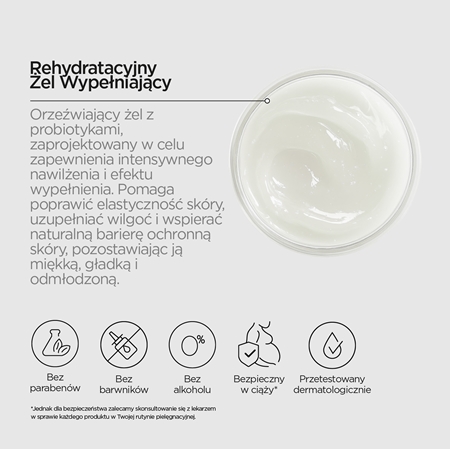 Revox B77 Skintreats Biotic Rehydrating Plumping Jelly nawilżający żel do twarzy