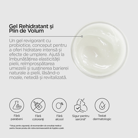 Revox B77 Skintreats Biotic Rehydrating Plumping Jelly gel hidratant facial