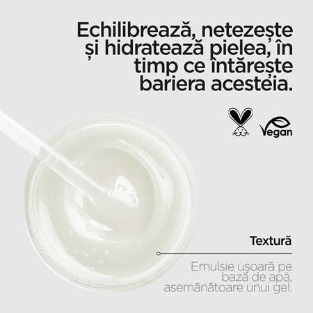 Revox B77 Skintreats Biotic Rebalancing Smoothing Gel gel crema deschisa pentru netezirea și matifierea tenului
