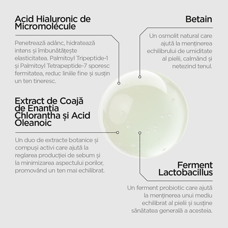 Revox B77 Skintreats Biotic Rebalancing Smoothing Gel gel crema deschisa pentru netezirea și matifierea tenului