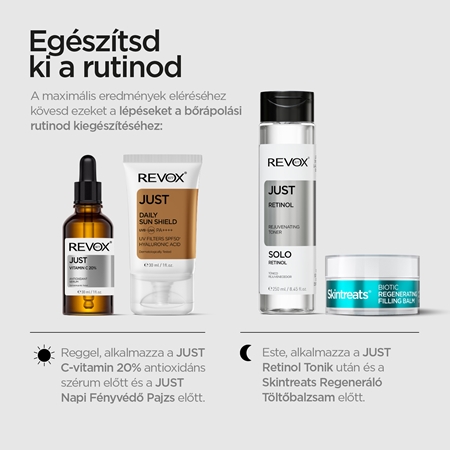 Revox B77 Skintreats Biotic Rebalancing Smoothing Gel gyengéd géles krém a sima és matt arcbőrért