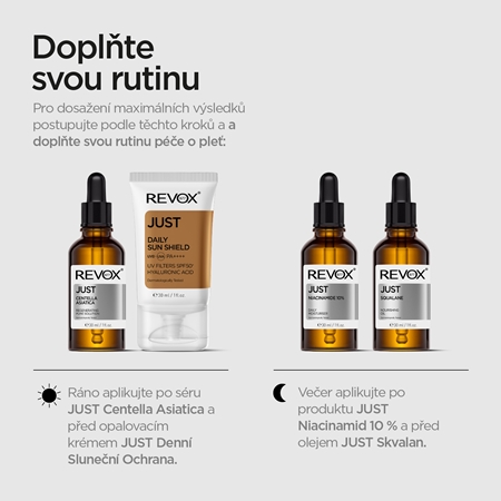 Revox B77 JUST Provitamin B5 and Centella hydratační balzám pro zklidnění pleti