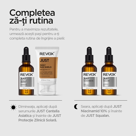 Revox B77 JUST Provitamin B5 and Centella ro balsam hidratant pentru netezirea pielii