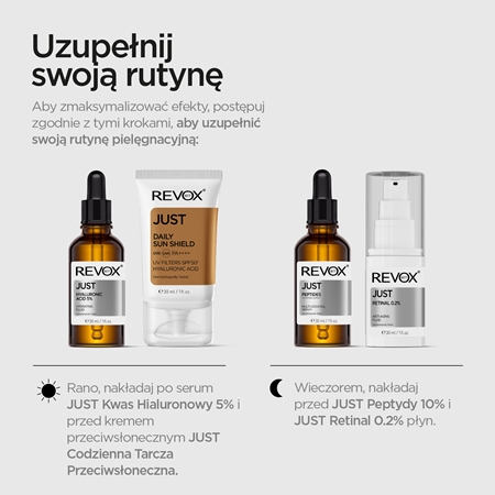 Revox B77 JUST Multi-Peptide serum wygładzające do okolic oczu