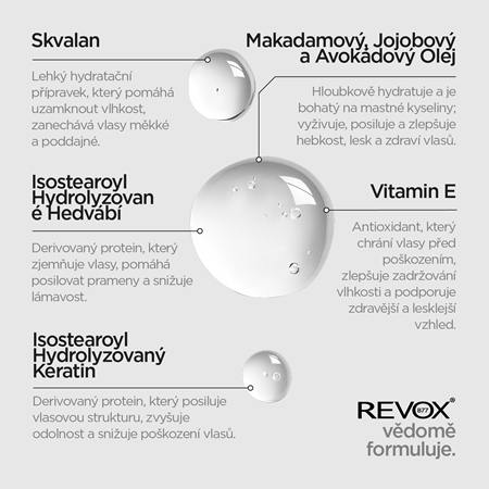 Revox B77 PLEX Molecular Hair Oil olej pro posílení poškozených vlasů