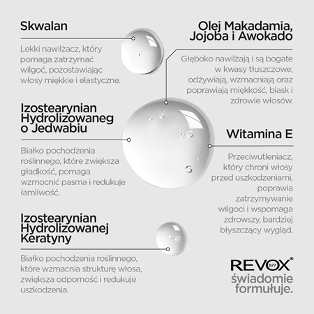 Revox B77 PLEX Molecular Hair Oil olejek do wzmocnienia zniszczonych włosów