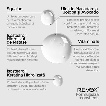 Revox B77 PLEX Molecular Hair Oil ulei pentru întărirea părului deteriorat