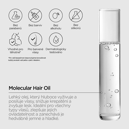 Revox B77 PLEX Molecular Hair Oil olej pro posílení poškozených vlasů