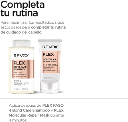 Revox B77 PLEX Molecular Hair Oil aceite para fortalecer el cabello dañado