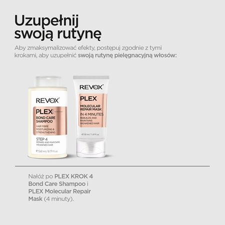 Revox B77 PLEX Molecular Hair Oil olejek do wzmocnienia zniszczonych włosów
