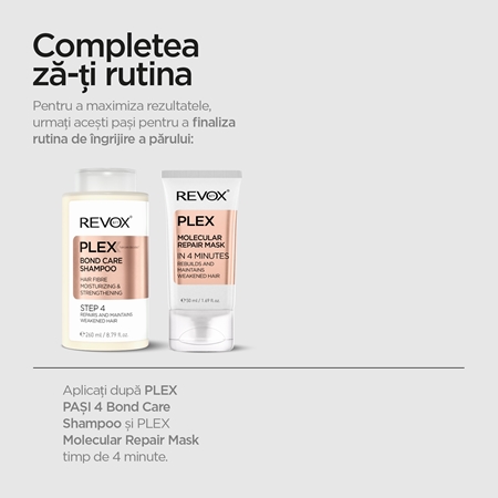 Revox B77 PLEX Molecular Hair Oil ulei pentru întărirea părului deteriorat