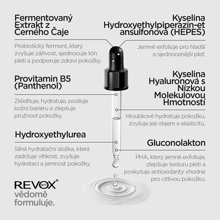 Revox B77 Skintreats Biotic Resurfacing Activator vyhlazující exfoliační sérum pro rozjasnění pleti