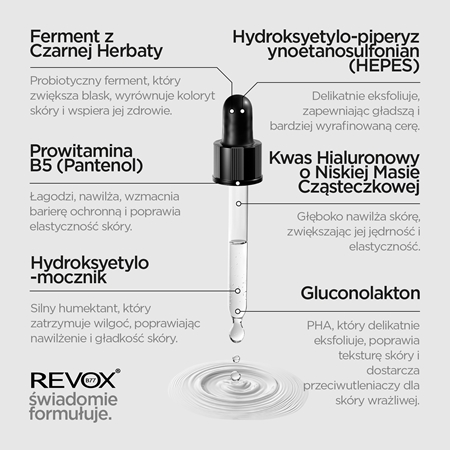 Revox B77 Skintreats Biotic Resurfacing Activator serum wygładzająco-złuszczające z efektem rozświetlającym