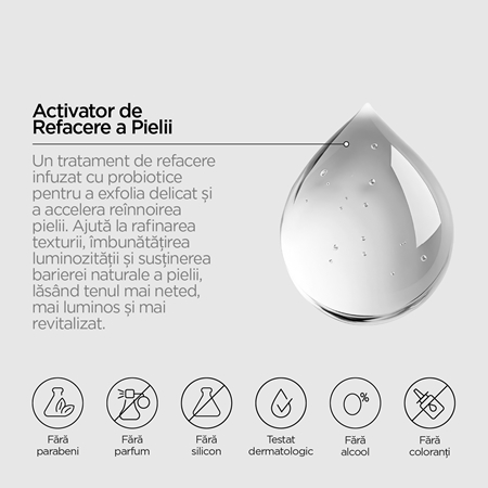 Revox B77 Skintreats Biotic Resurfacing Activator ser exfoliant de netezire pentru o piele mai luminoasa