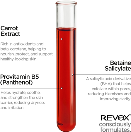 Revox B77 JUST AHA 30% + BHA 4% glättendes Peeling-Serum zur Erneuerung der Hautoberfläche