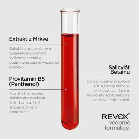 Revox B77 JUST AHA 30% + BHA 4% vyhlazující exfoliační sérum pro obnovu povrchu pleti