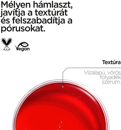 Revox B77 JUST AHA 30% + BHA 4% feszesítő hámlasztó szérum a bőr felszínének megújítására