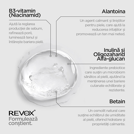 Revox B77 Skintreats Biotic Reviving Ice Cubes kryo-gel cu efect revitalizant