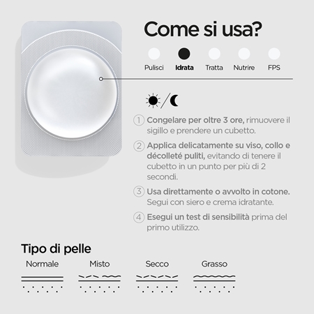 Revox B77 Skintreats Biotic Reviving Ice Cubes crio-gel con effetto rivitalizzante