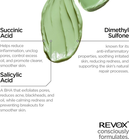 Revox B77 JUST Succinic Acid lokálna starostlivosť proti akné