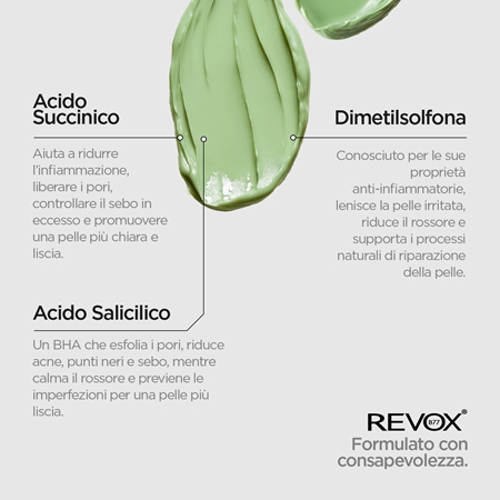 Revox B77 JUST Succinic Acid trattamento localizzato anti-acne