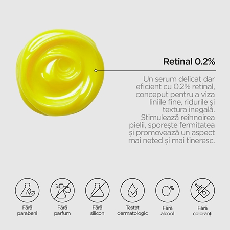 Revox B77 JUST Retinal 0.2% Fluid lichid multi-corector împotriva îmbătrânirii pielii