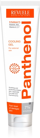 Revuele Panthenol cooling gel for skin soothing