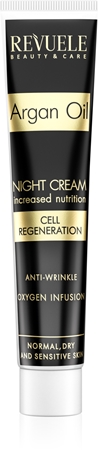 Revuele Argan Oil Night Cream crème de nuit régénérante visage