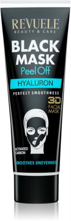 Revuele Black Mask Peel Off Hyaluron čisticí slupovací maska s aktivním uhlím
