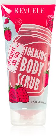 Revuele Foaming Body Scrub Strawberry and Chia scrub idratante corpo