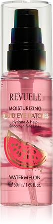 Revuele Moisturizing Watermelon Liquid Eye Patches gel hydratant yeux