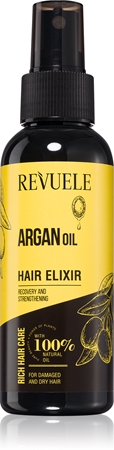 Revuele Argan Oil Hair Elixir Skyddande spray för torrt och skadat hår