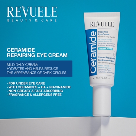 Revuele Ceramide Repairing Eye Cream Moisturizing Eye Cream with ceramides