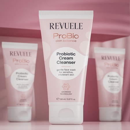 Revuele ProBio Skin Balance Probiotic Cream Cleanser crème nettoyante hydratante pour peaux sensibles et intolérantes